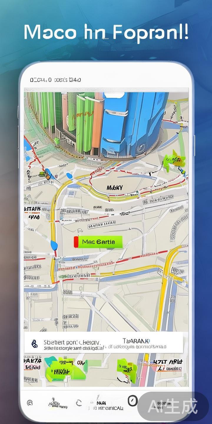 在线地图和导航应用
利用Google地图、百度地